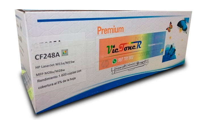 Toner HP LJ M15/M28. 48A/cf248a 1000 Paginas. Negro