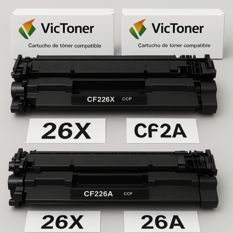Toner compatible con Hp CF226X/CF226A HP 26A/26X Laserjet Pro Serie M402/M426   3.1k-6.5k