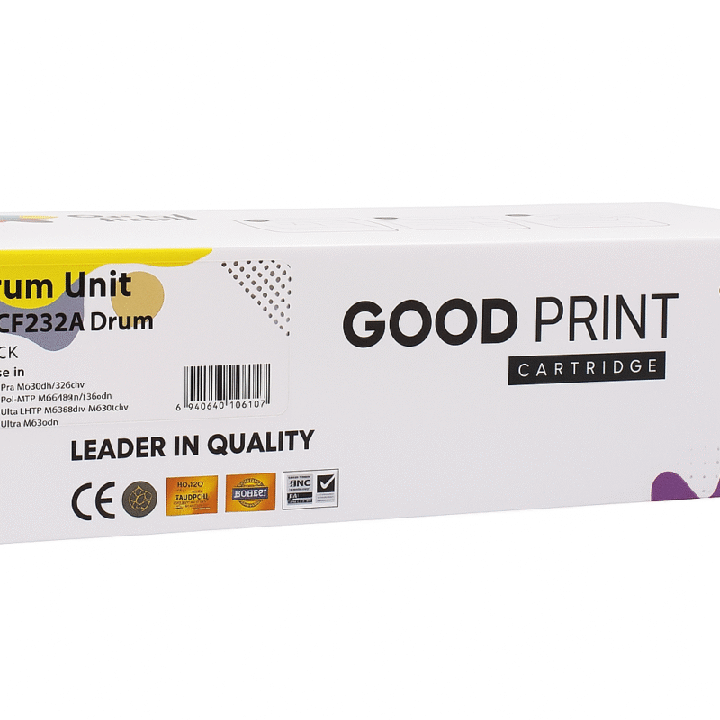 Unidad de Imagen HP CF232A Compatible – 23,000 páginas – Envíos a Todo el Perú