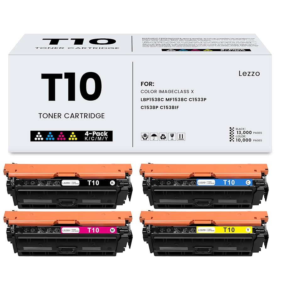 Tóner Canon T10 13 000 páginas – Alta Capacidad