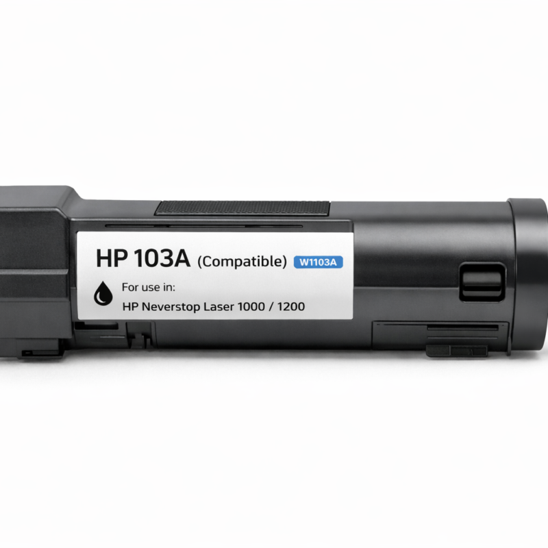 Cartucho de Tóner Compatible HP 103A (W1103A) | Neverstop Laser 1000 / 1200 | 2,500 Páginas