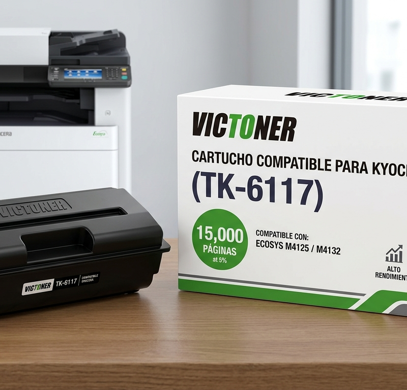 tóner Compatible Kyocera TK-6117/15k | VICTONER | EcoSys M4125 / M4132